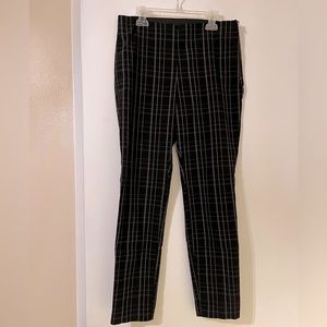 A New Day plaid stretch trousers.